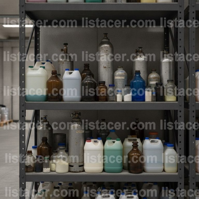 160500  gas in contenitori a pressione e sostanze chimiche di scarto