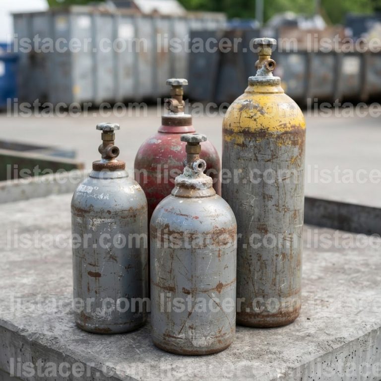 160504 * gas in contenitori a pressione (compresi gli halon), contenenti sostanze pericolose