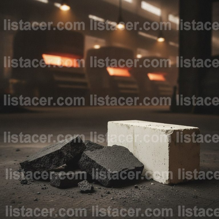 161100  rifiuti di rivestimenti e materiali refrattari